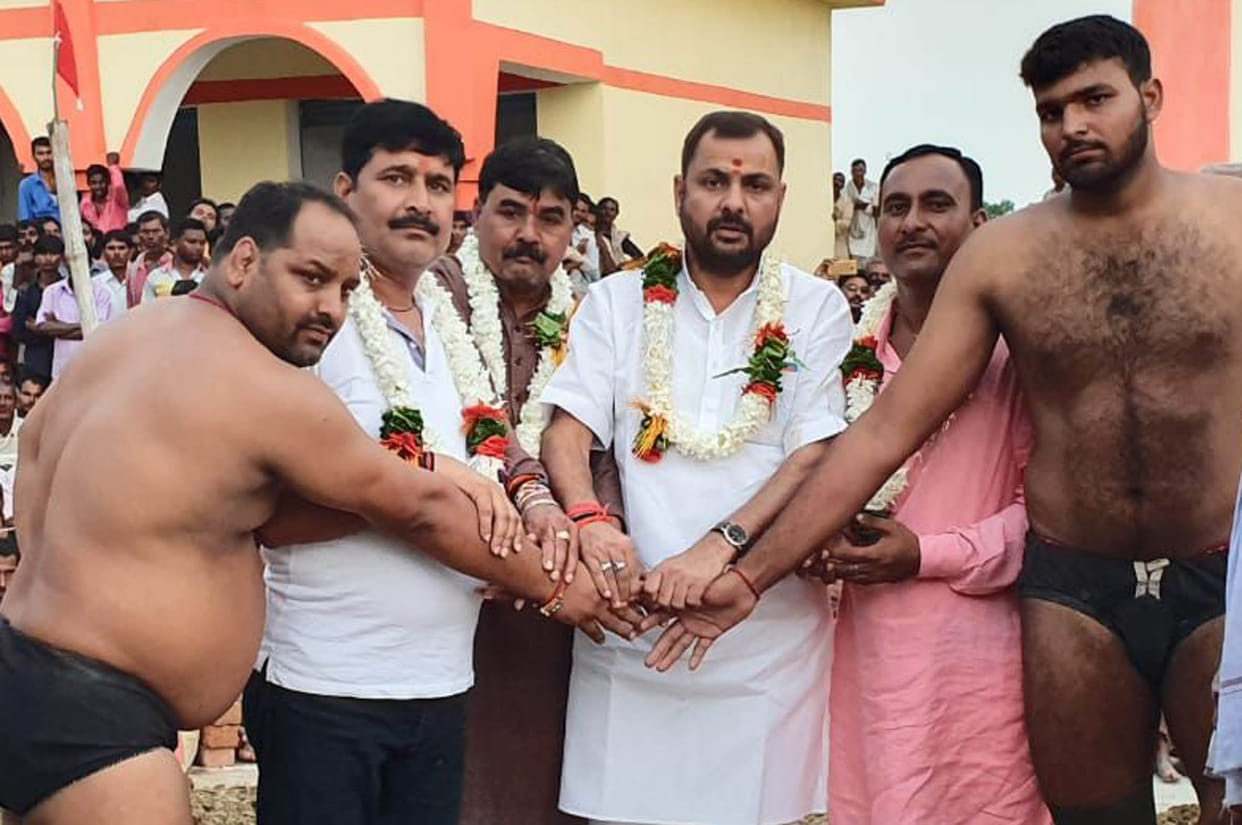 Uttam of Gorakhpur won the wrestling