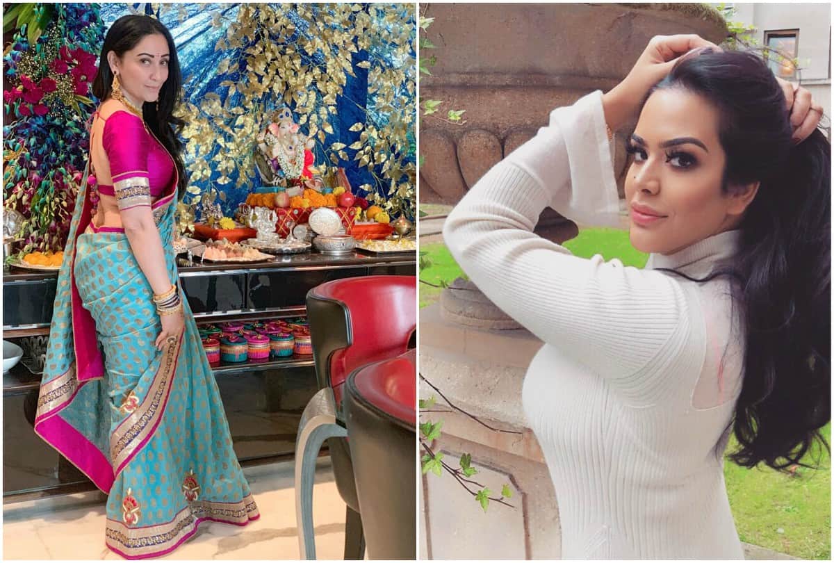 Manyata Dutt shared picture with Ganpati Trishala dutt comment on it