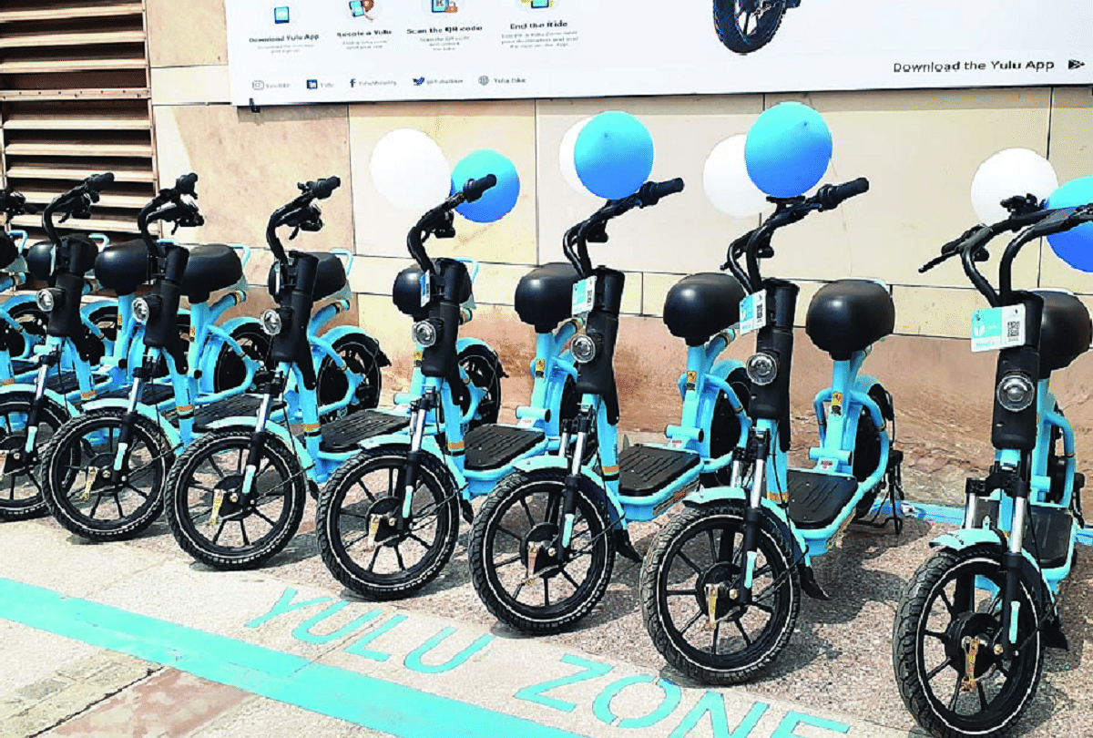 app based super smart e bike service starts at nine metro stations  