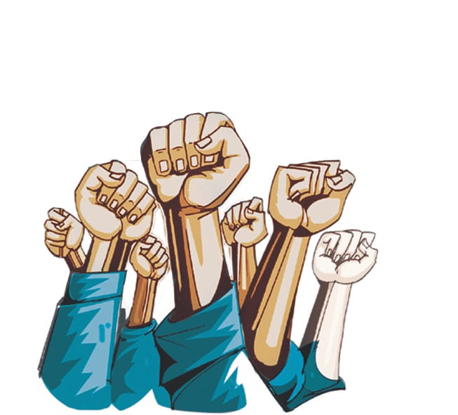 PROTEST IN RANIKHET