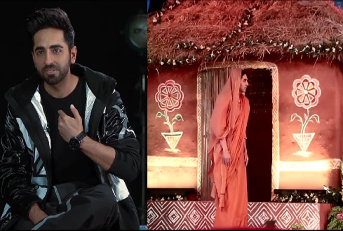 Ayushmann Khurrana Dream Girl makeup video viral takes more than 3 hours to become girl in film