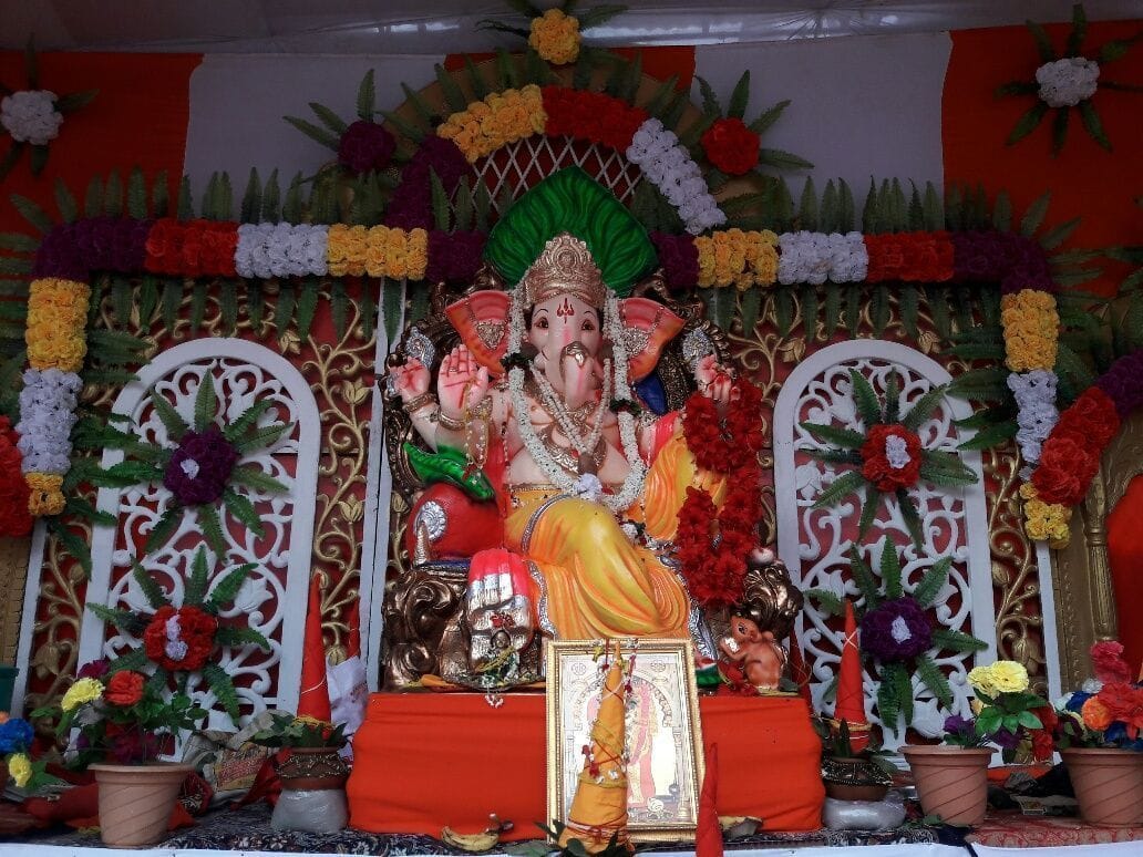 Ganesh Puja celebrated with Ganpati cheers