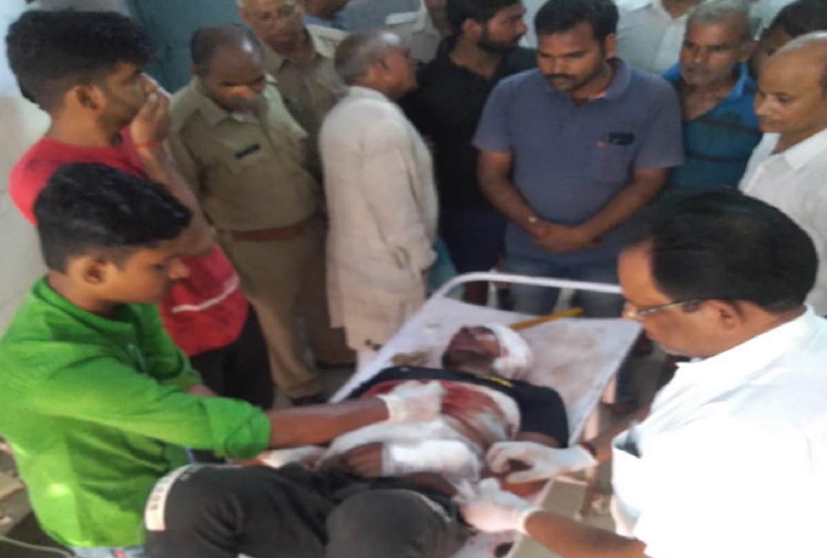 Four miscreants firing on young man in Gauriganj of uttar pradesh