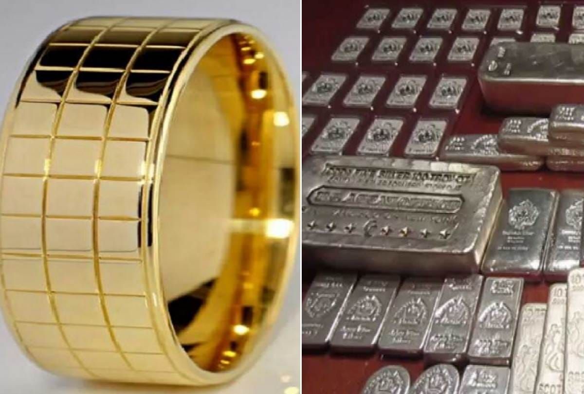 gold prices rises by 126 rupees on friday, silver too become costly