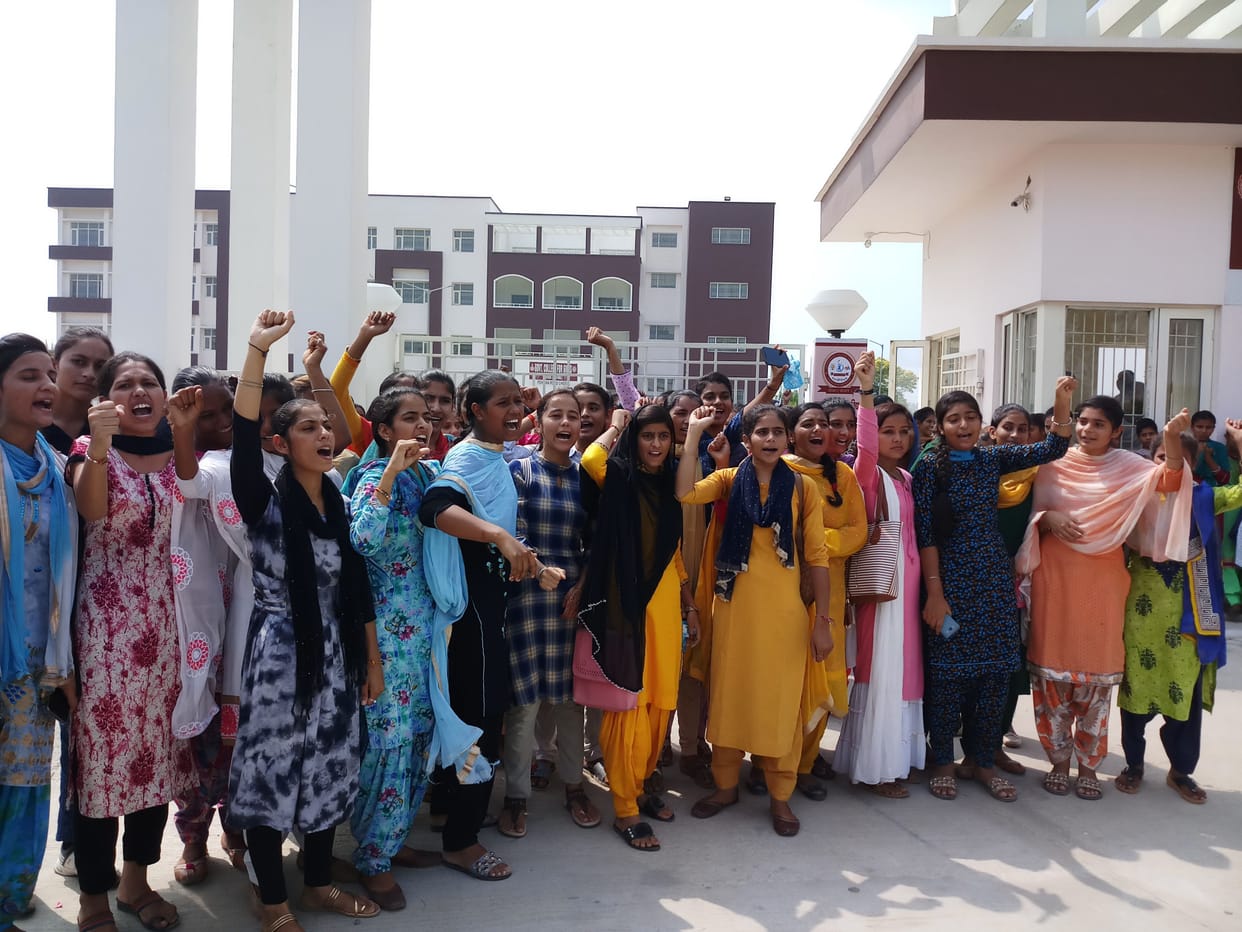 student protest