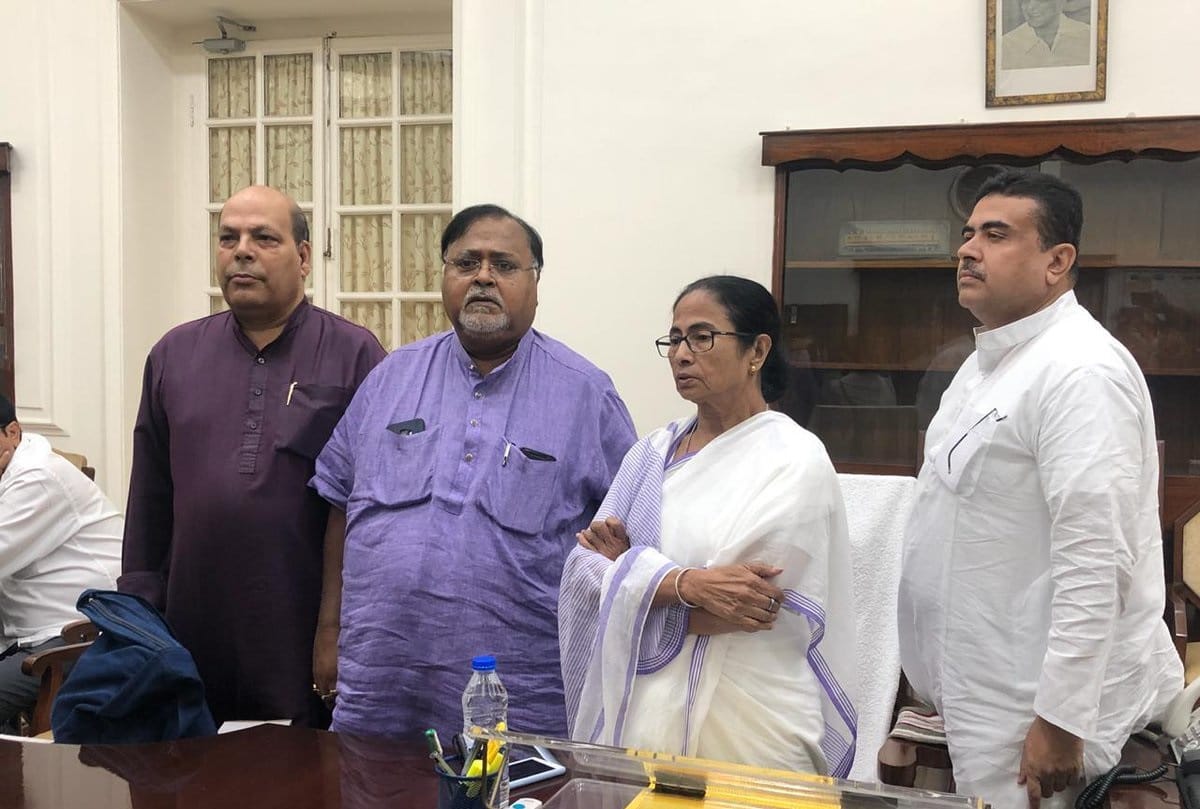 Congress leader Om Prakash Mishra joins TMC in presence of West Bengal CM Mamata Banerjee