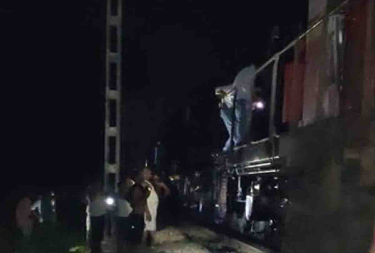 Lucknow-Bandra Express saved from becoming a burning train