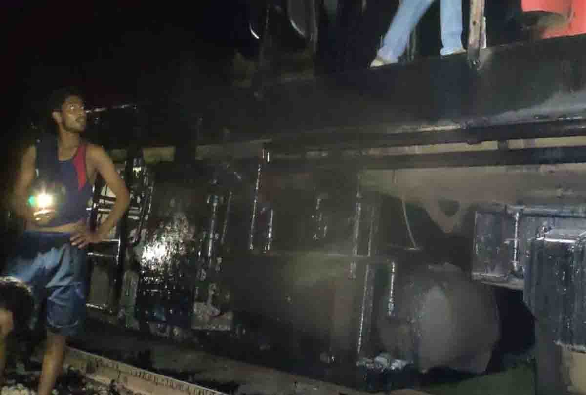 Lucknow-Bandra Express saved from becoming a burning train