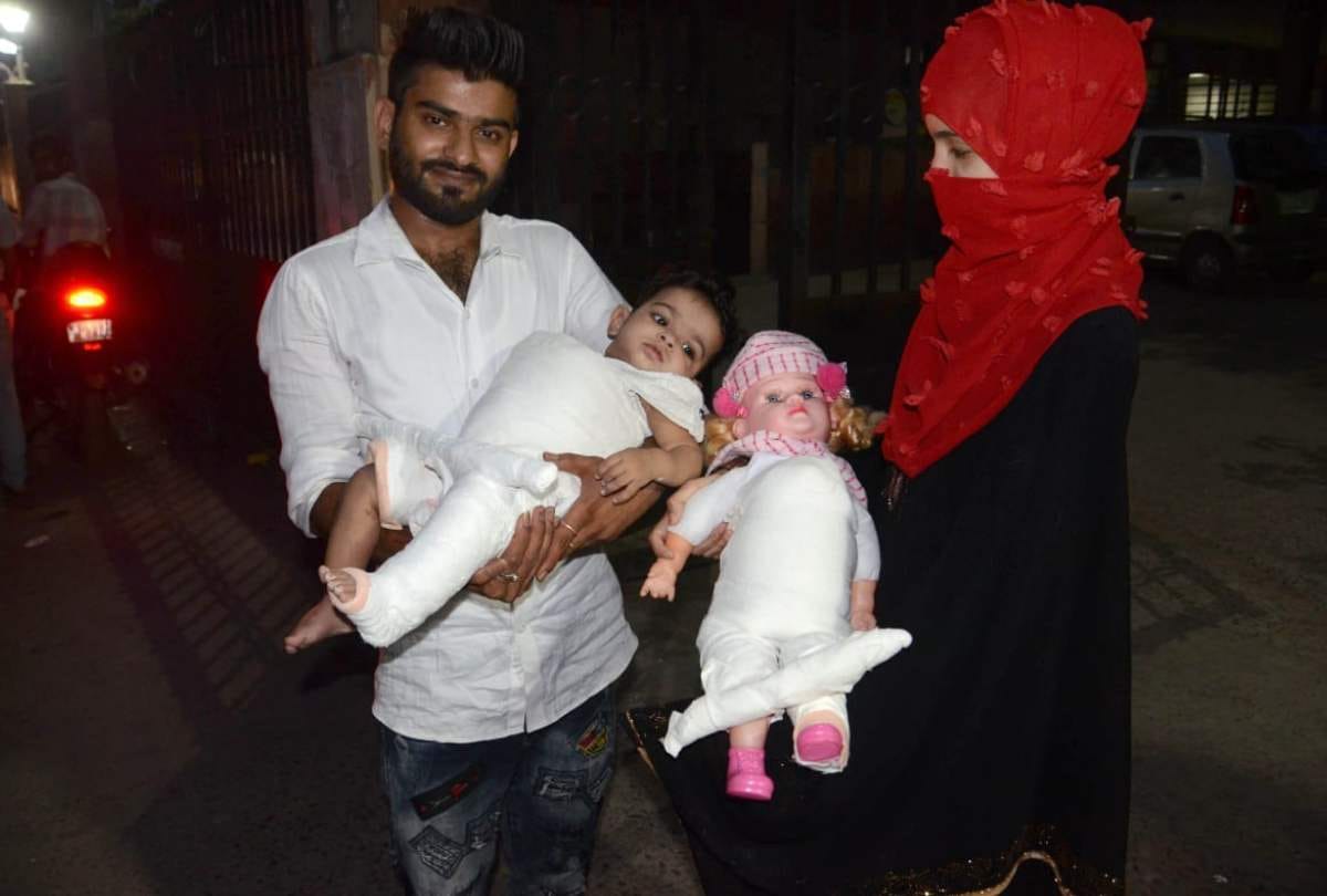 baby zikra her doll return home from lok nayak hospital doctor say its example for medical science
