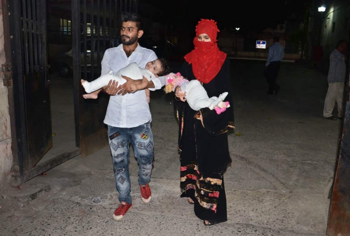 baby zikra her doll return home from lok nayak hospital doctor say its example for medical science
