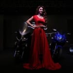 Urvashi with Evolet e-scooters