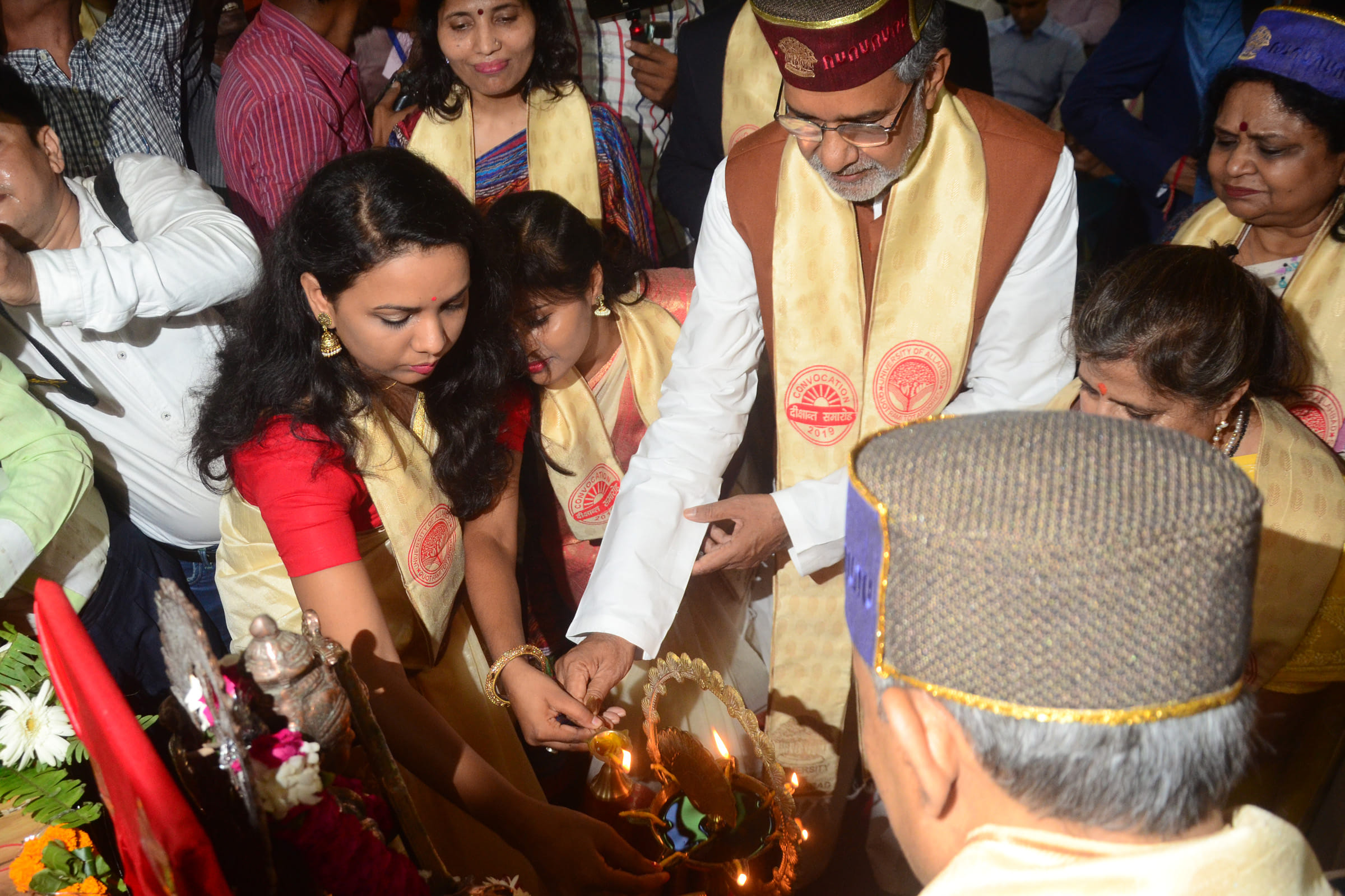 Medals and degrees awarded after 23 years in Allahabad University