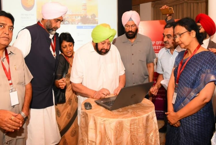 Capt Amarinder Singh today launched a website and a mobile app dedicated to the 550th Prakash Parv