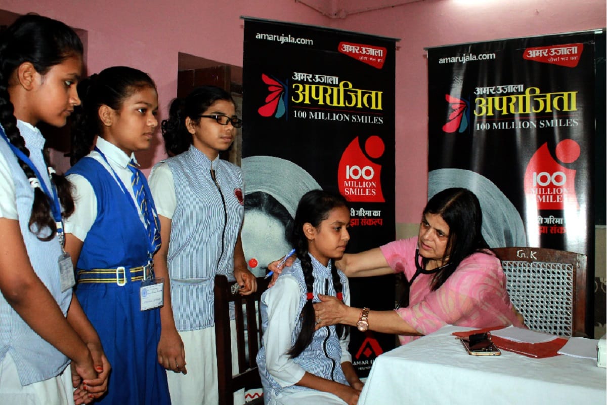 Aparajita 100 million Smiles: The doctor has given tips to students to stay healthy in Meerut