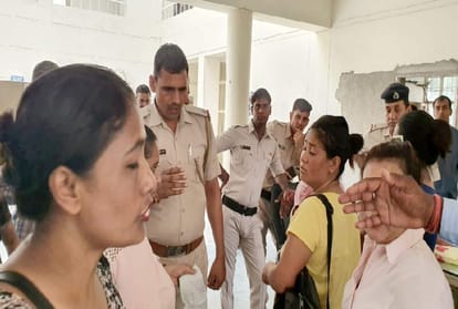    Four policemen including SHO shunted on charges of maid assault on thef tsuspicion in gurugram