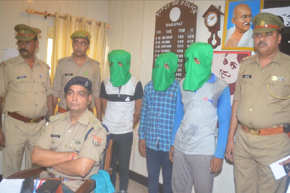 Three accused arrested by police at Baghpat district of Uttar Pradesh