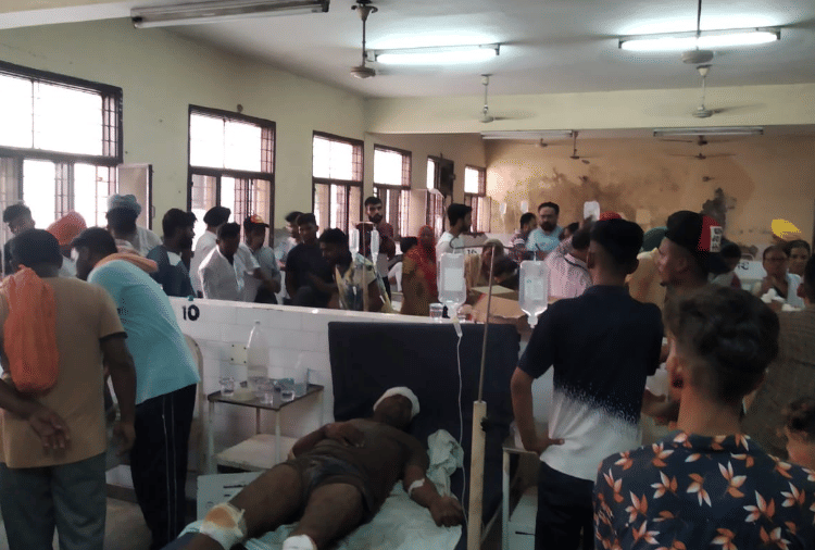 Blast In Batala: Blast In Crackers Factory In Batala Of Punjab