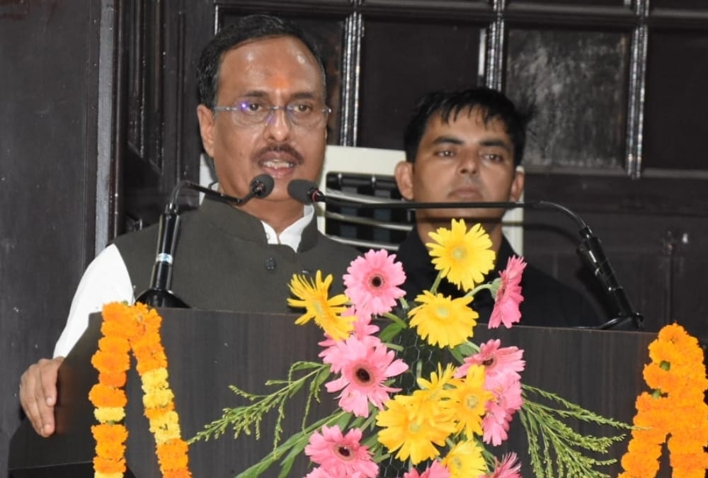 deputy cm dr dinesh sharma in barabanki says pak should stop terrorism