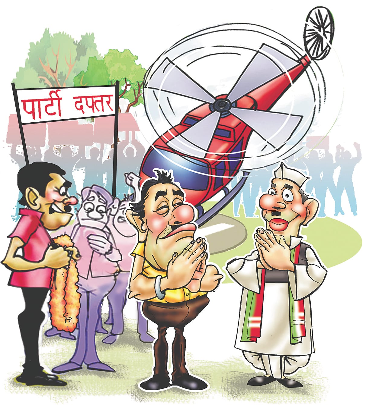 Former Chief Minister Harish Rawat, now trying to garner sympathy for fear of arrest