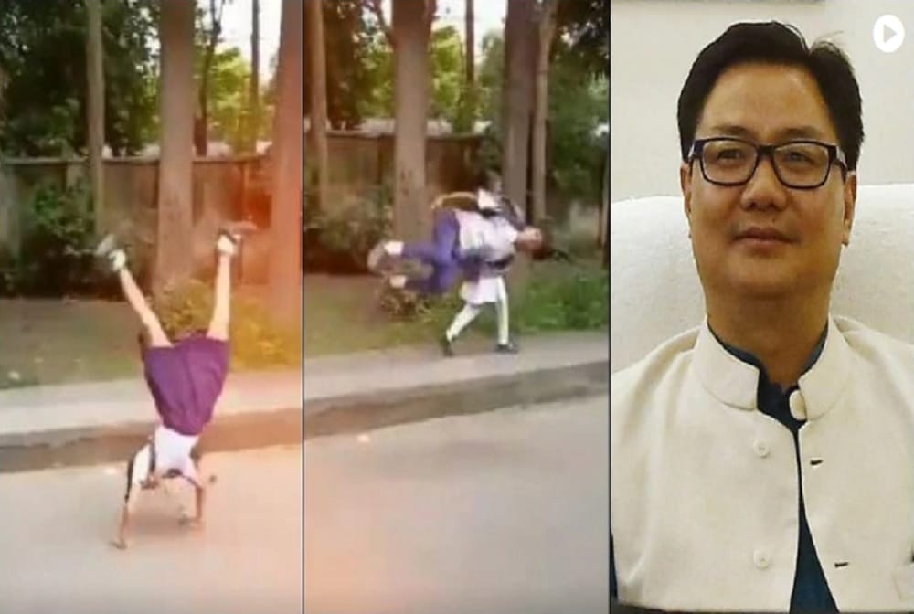 Kolkata kids perform gymnastics in viral video, Kiren Rijiju takes note