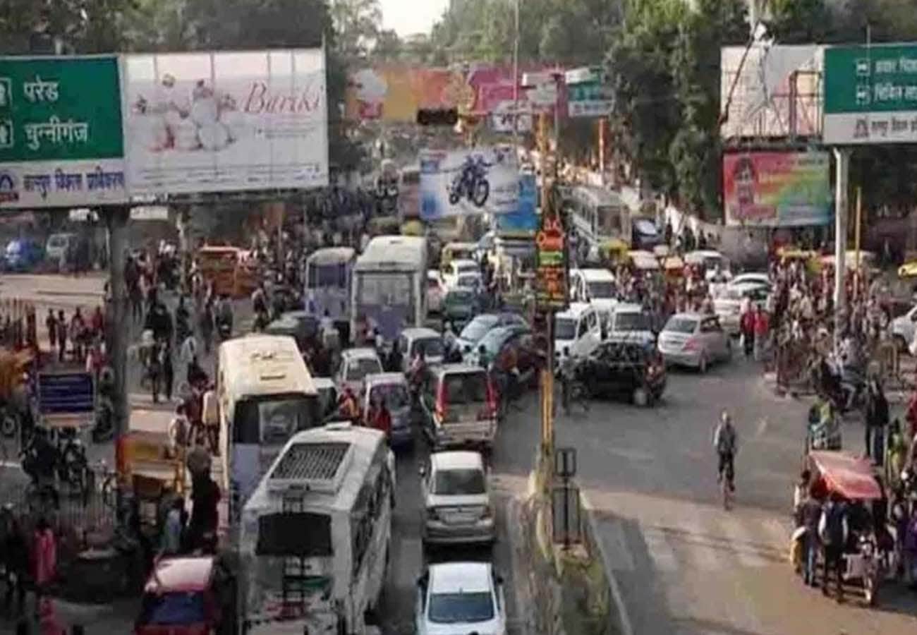 traffic diversion news of kanpur