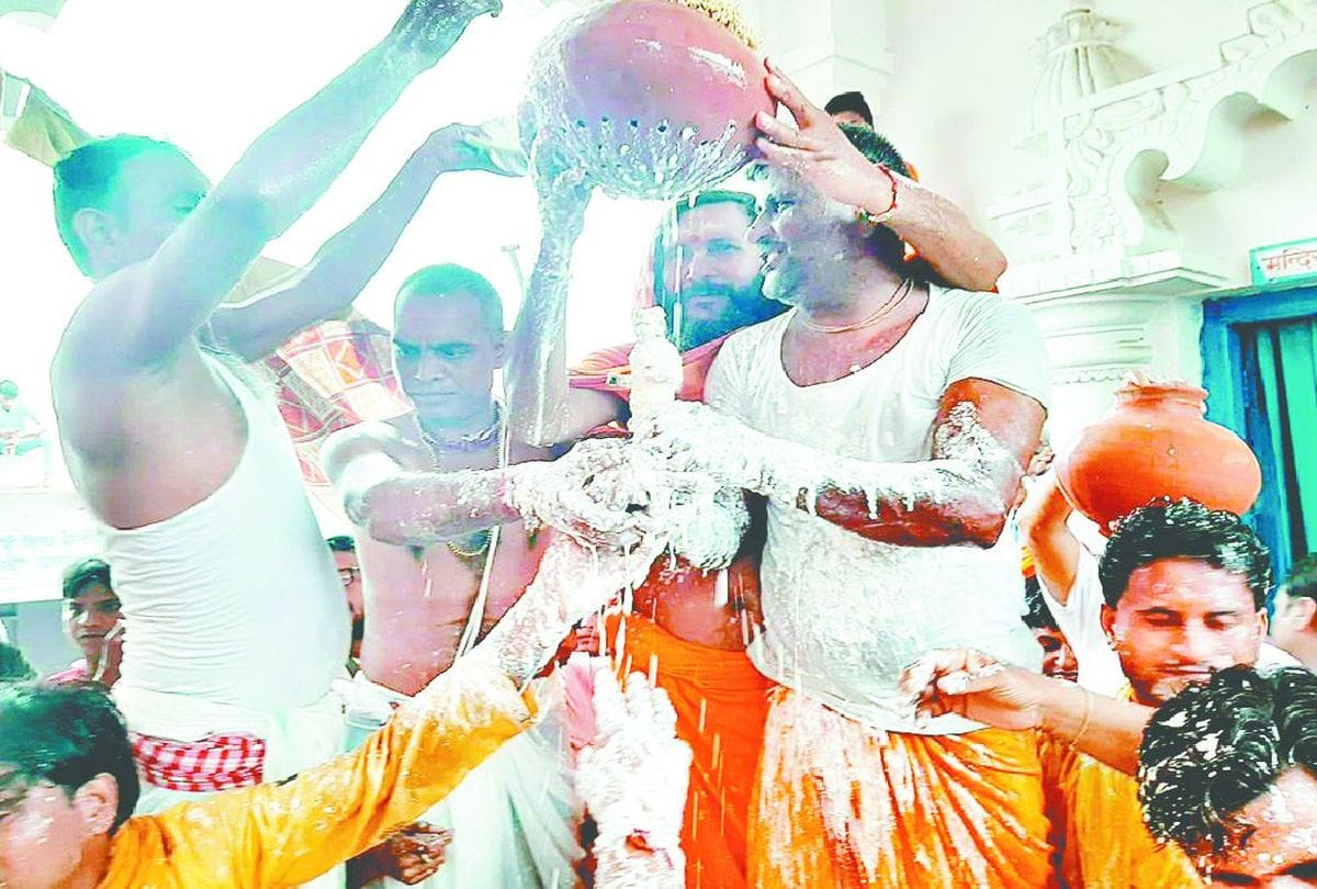 birth celebration of lalita sakhi of radha in barsana