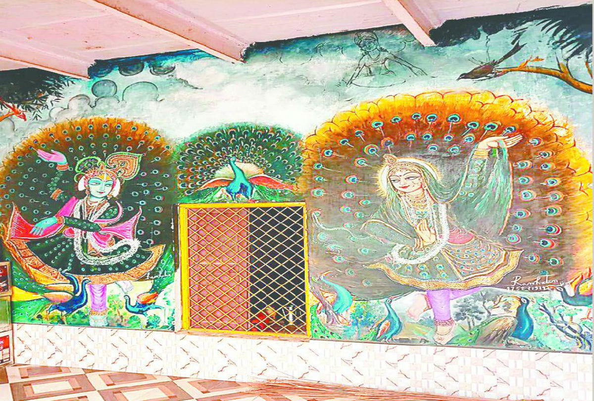 radha krishna mayor leela at morkutir barsana in mathura