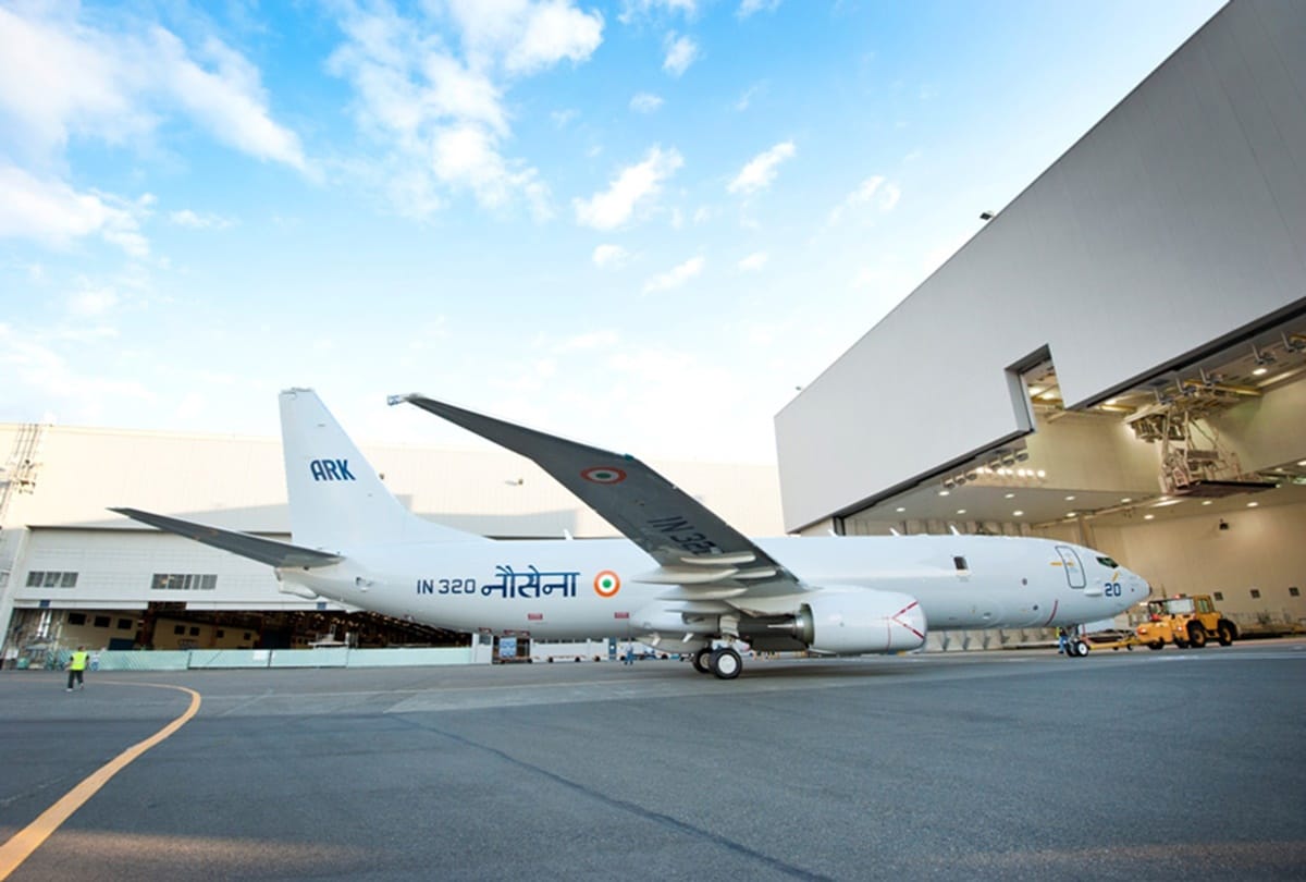 Indian Navy received its 9th P8I surveillance plane