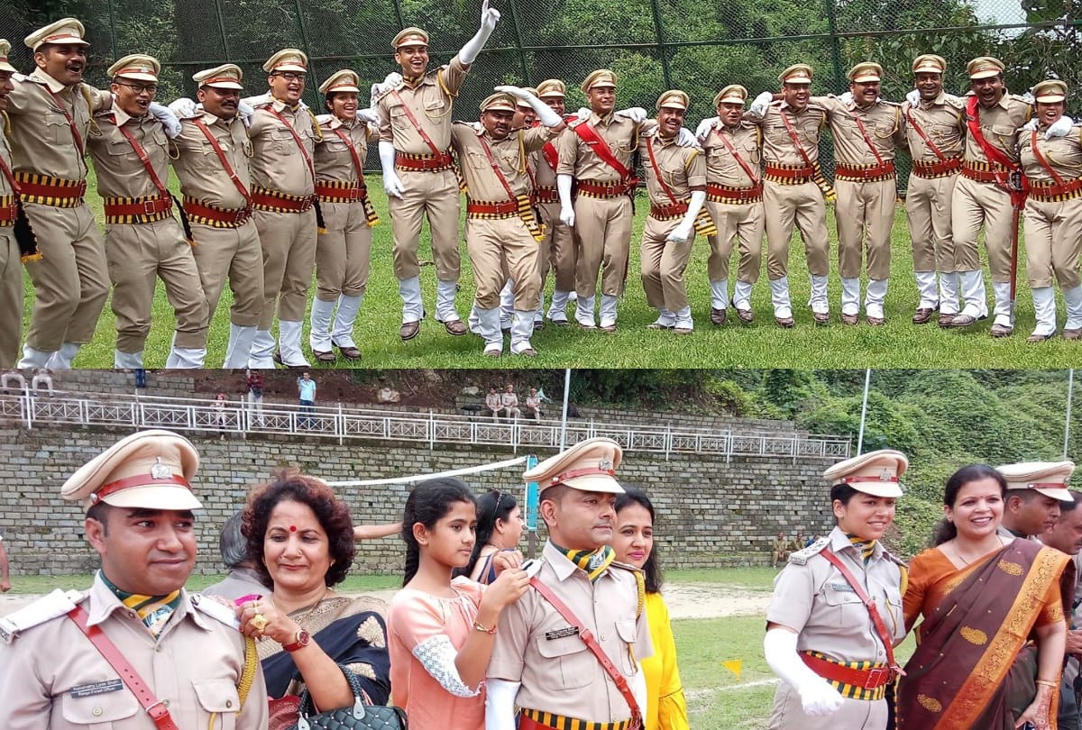 Convocation and passing out parade of 30 new forest range officers  in Sunder nagar Mandi Himachal