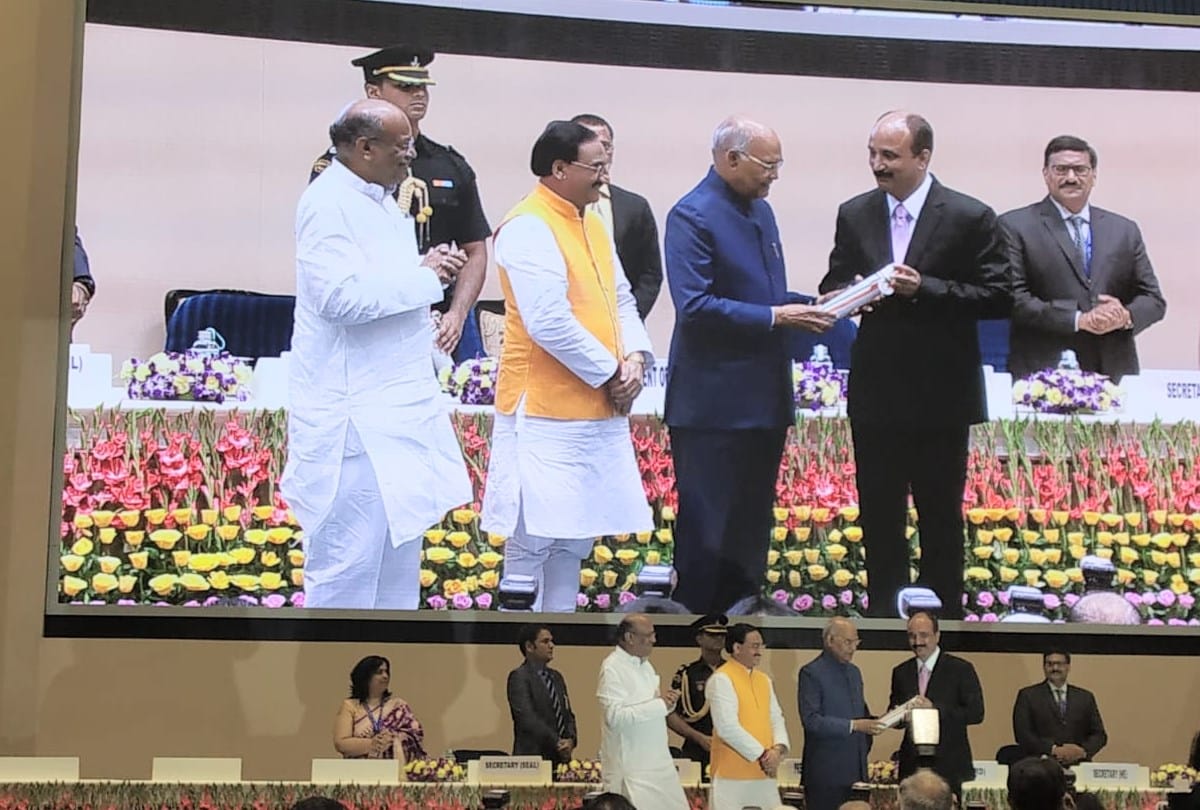 national teacher award to vikas mahajan chamba himachal pradesh