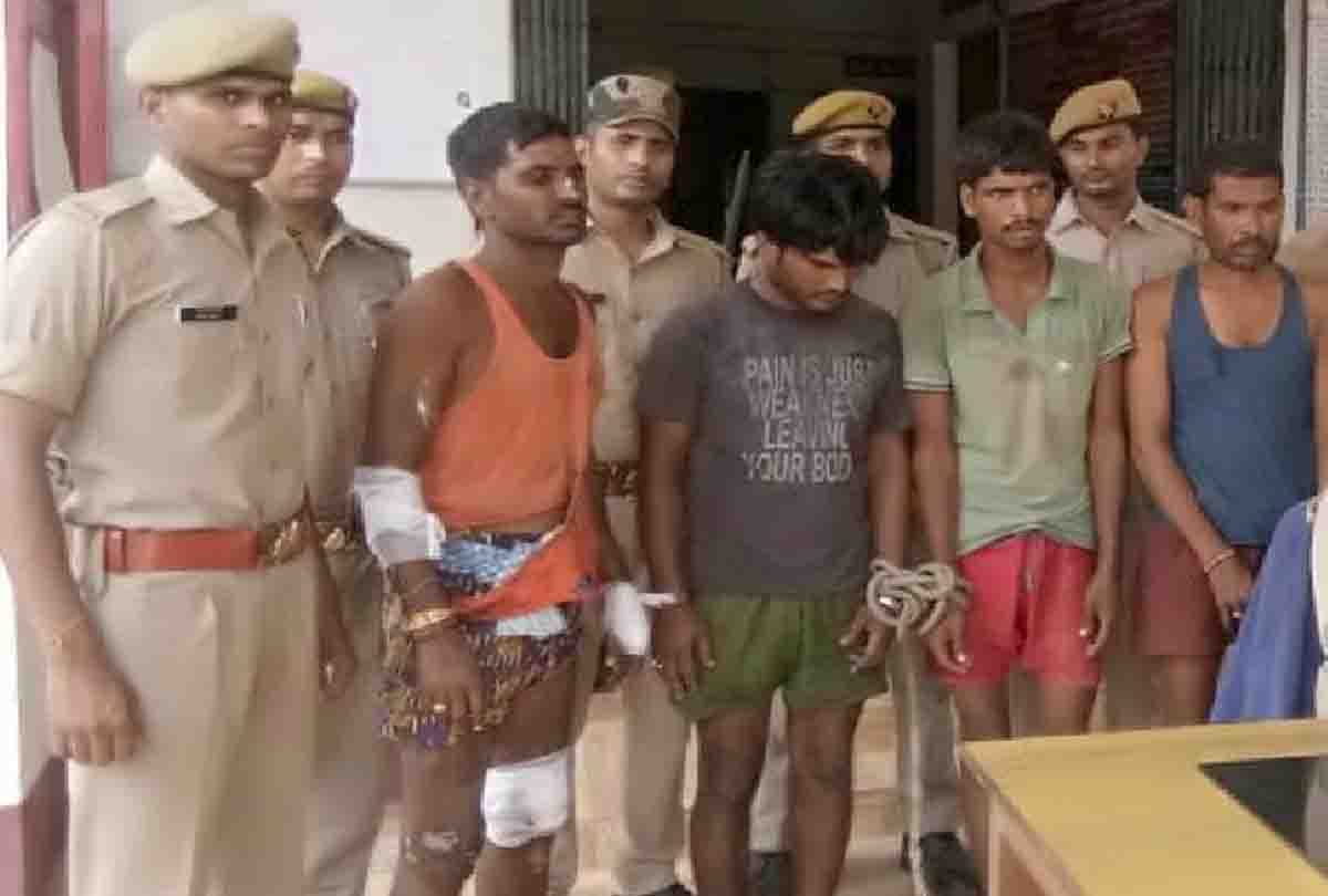 police arrested robbery gang in an encounter