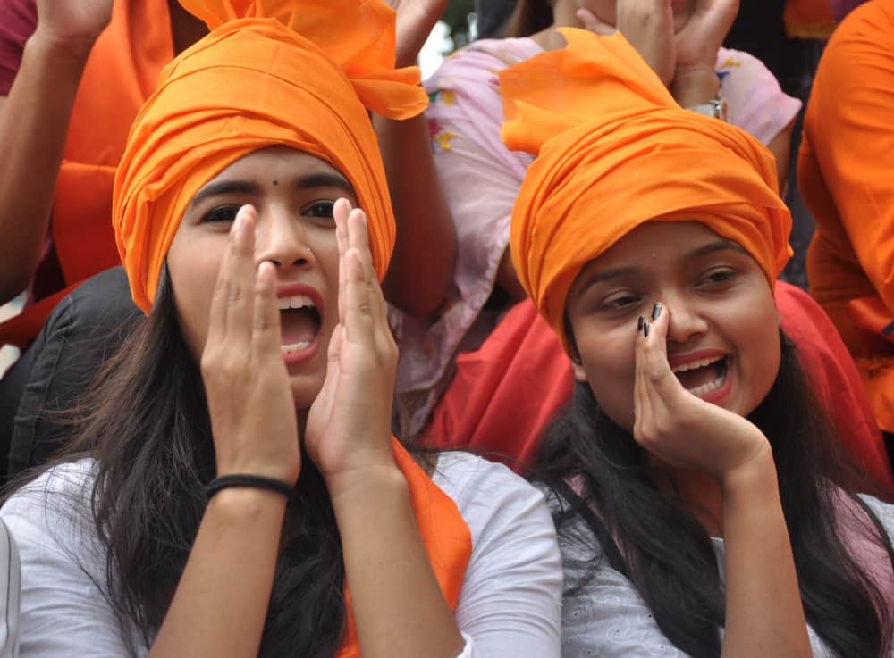 Student union election 2019 in dav pg college