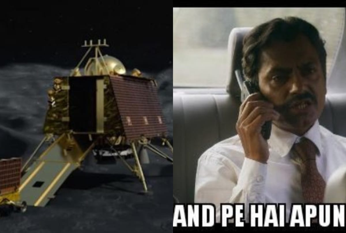 Chandrayaan 2 mission bollywood memes viral on social media