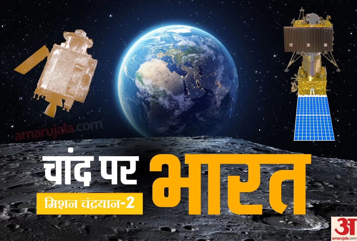 Mission Chandrayaan 2: Vikram Lander and Pragyan will land on the lunar surface in late night