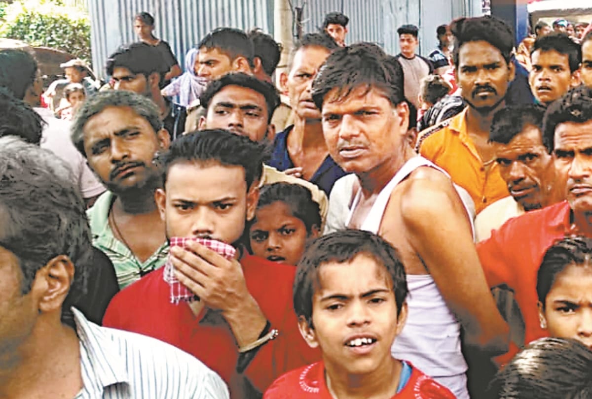 Lucknow News: lady caught on suspicion of child theft, ruckus