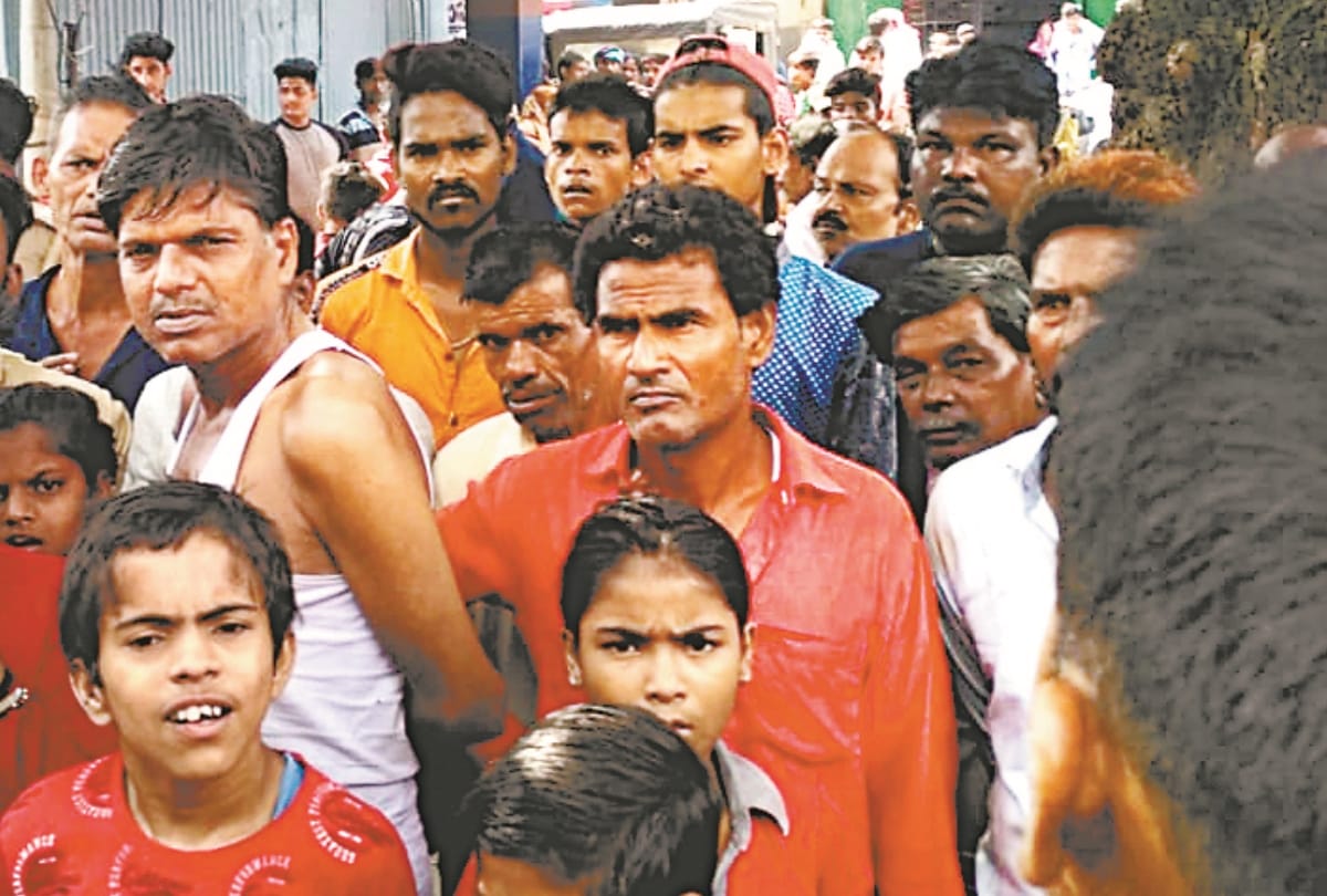 Lucknow News: lady caught on suspicion of child theft, ruckus