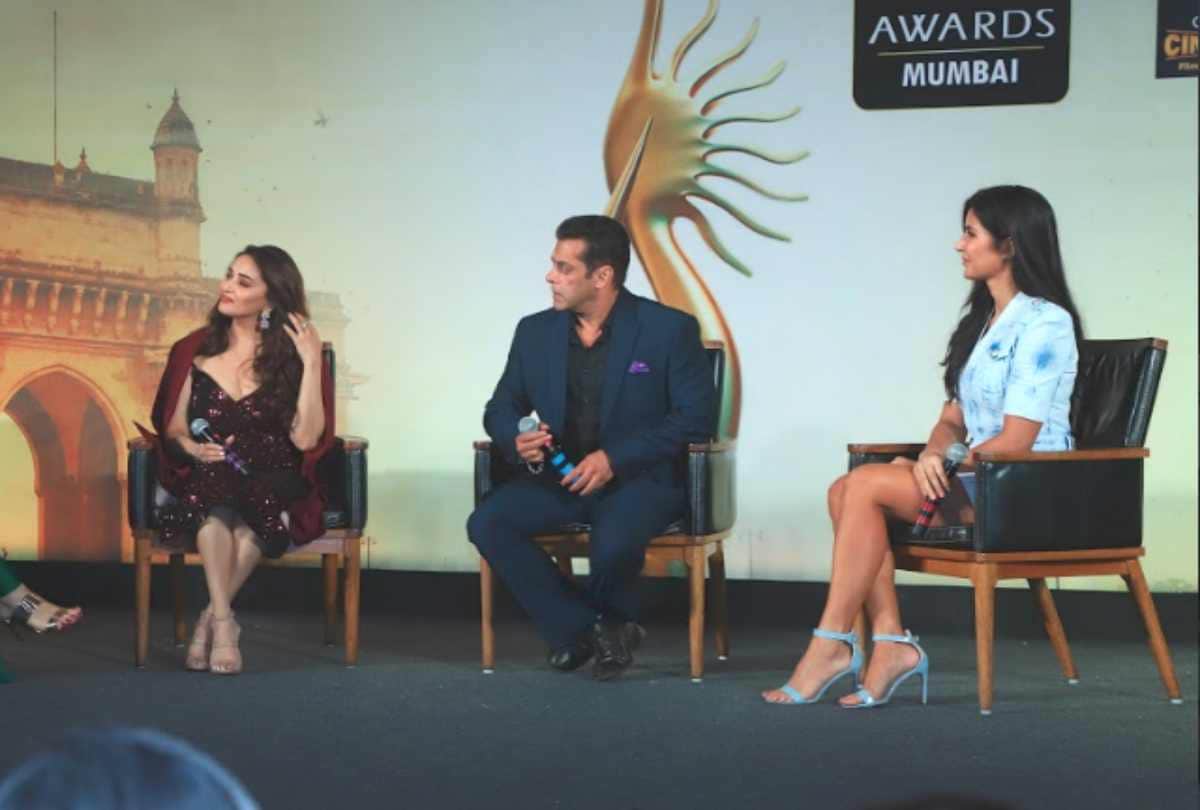 salman khan katrina kaif and madhuri dixit at iifa 2019