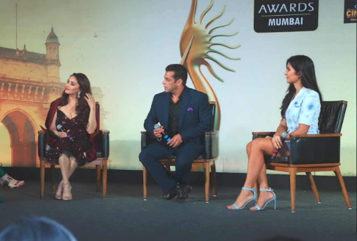 salman khan katrina kaif and madhuri dixit at iifa 2019