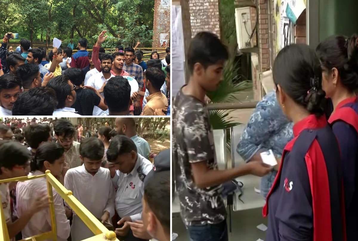JNUSU election 2019 voting start 30 minute late nsui alleges administration all update