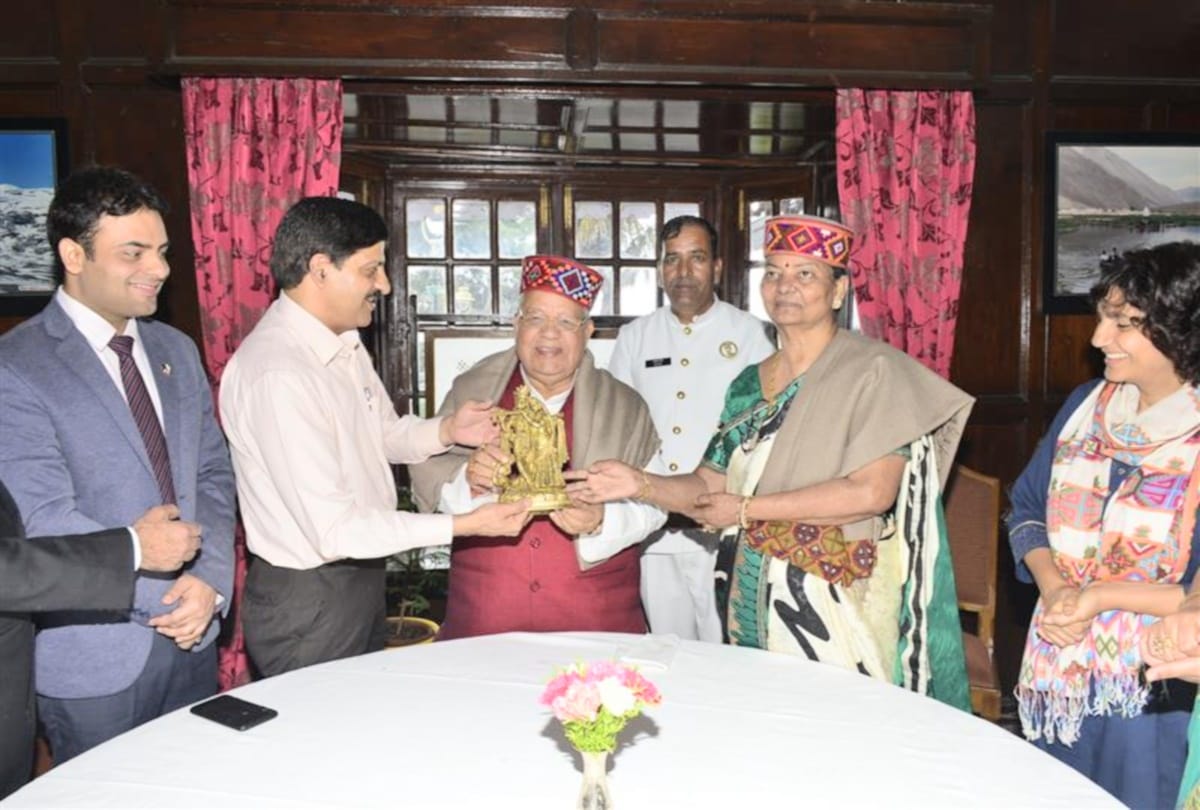 Today Governor Kalraj Mishra will leave from Himachal