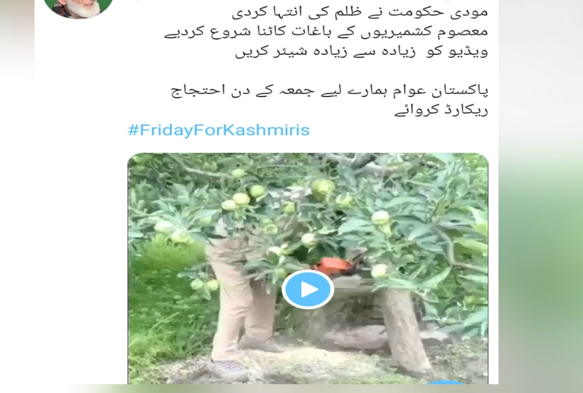 enemies of the nation building fake atrocity story by showing video of Kullu