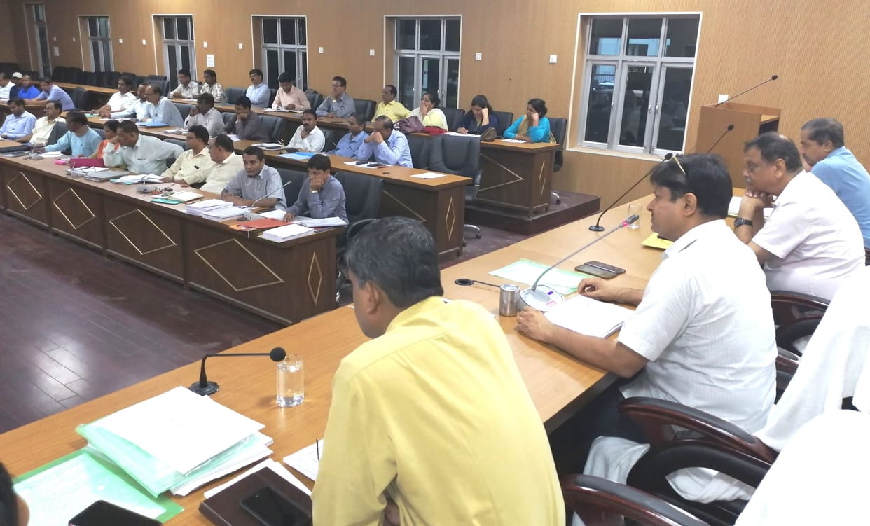 Dm office meeting in mainpuri, prerna app