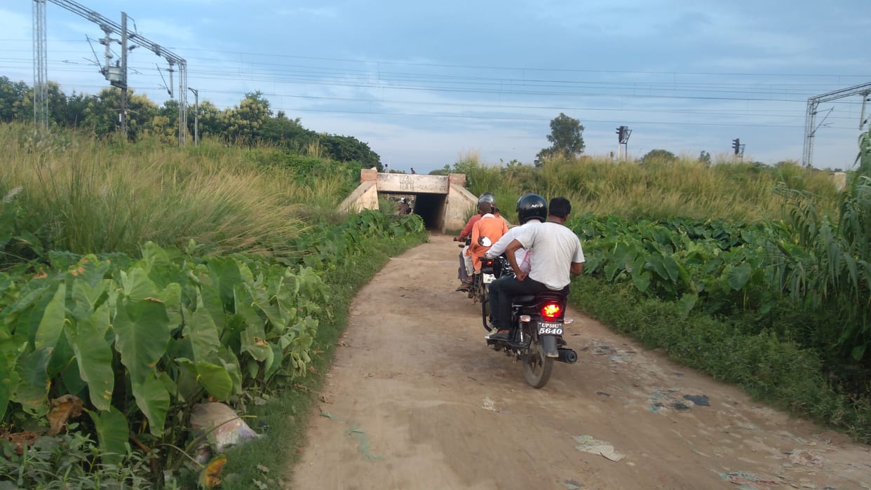 thousends of pepole in danger  of underpass are at risk.