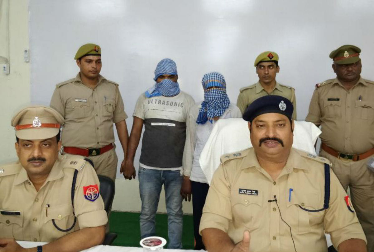 two robbers arrested for looted doctor house in etah