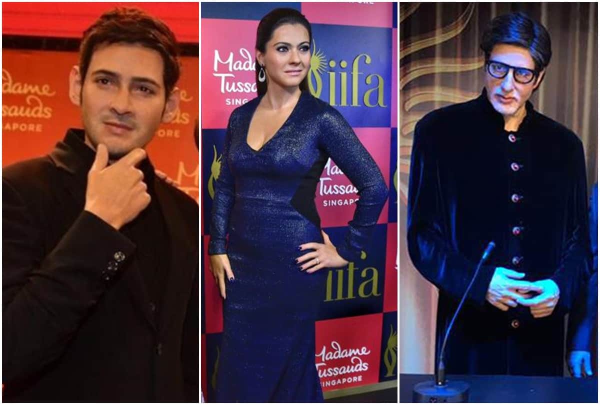 Bollywood Celebs Wax Statue At Madame Tussauds Kajal priyanka shah rukh kareena amitabh salman