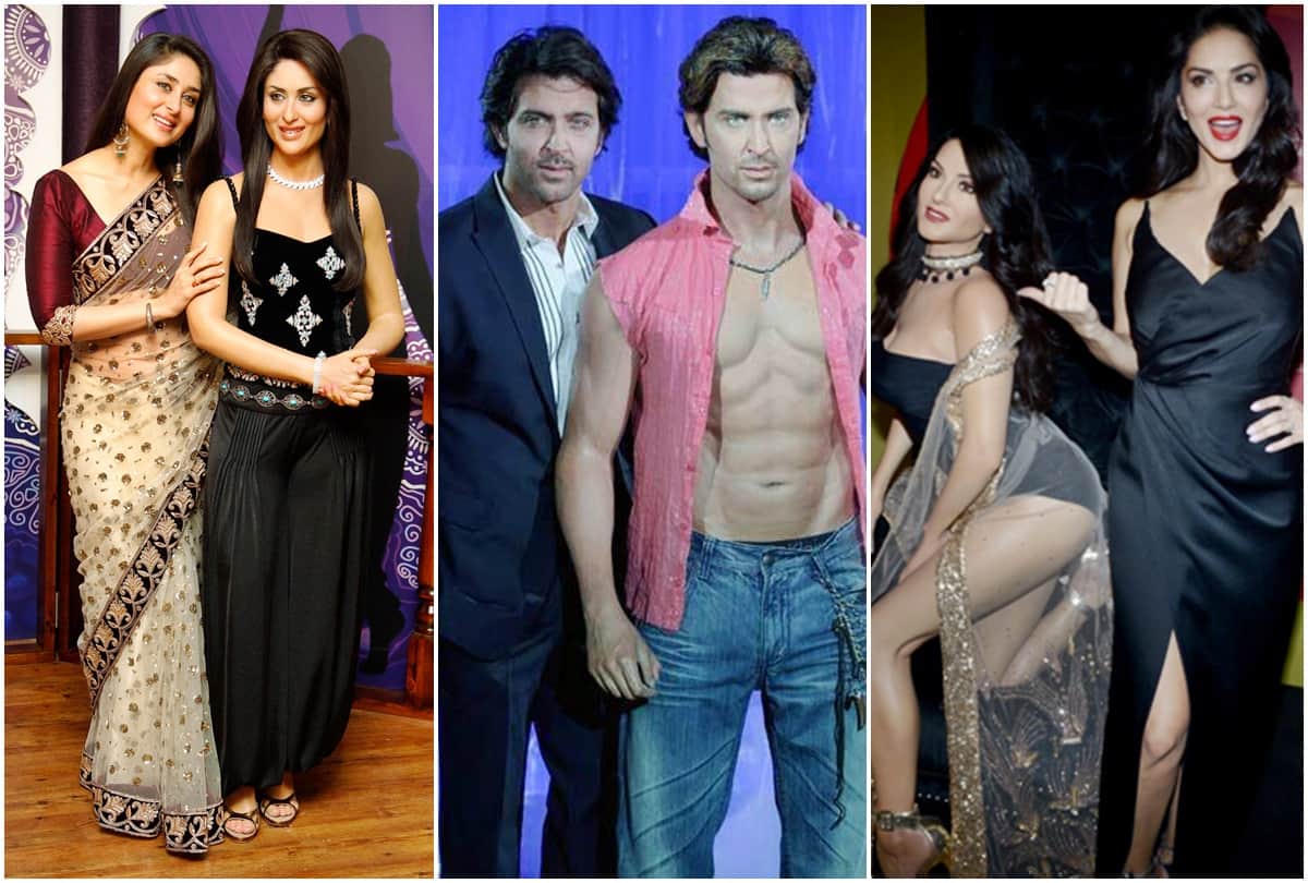 Bollywood Celebs Wax Statue At Madame Tussauds Kajal priyanka shah rukh kareena amitabh salman