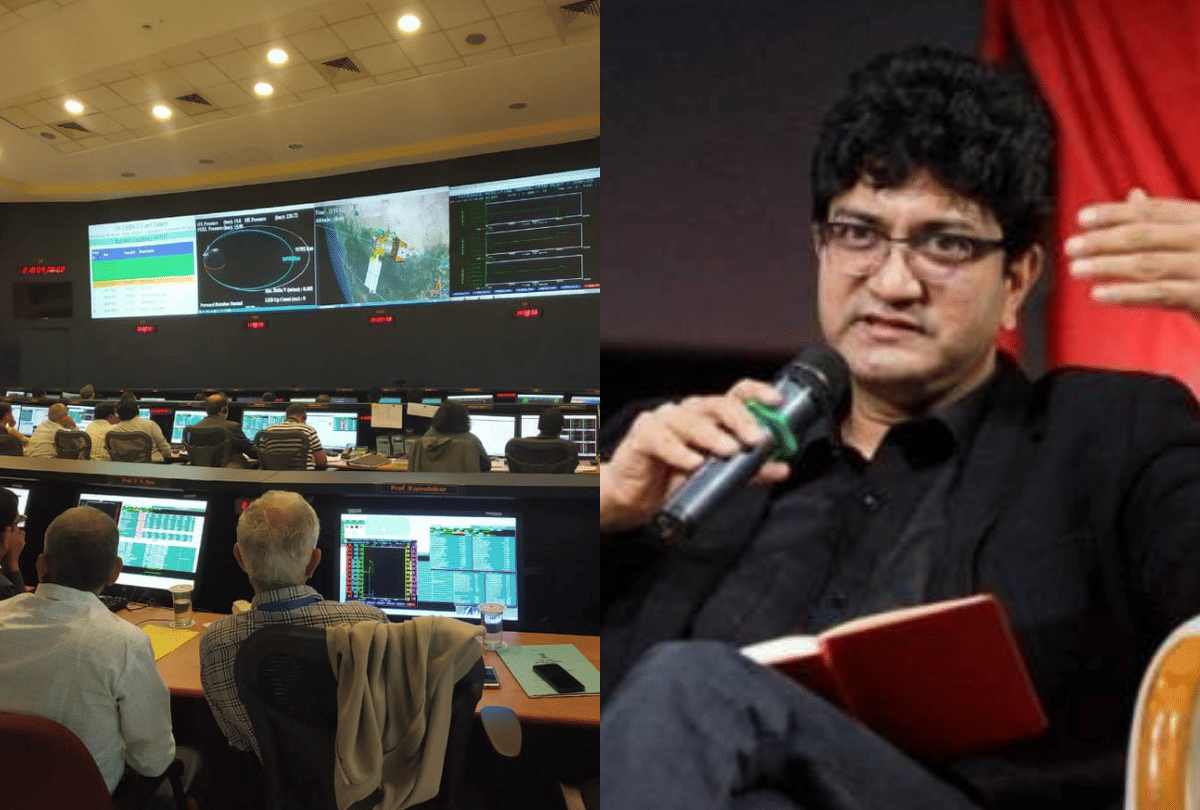 prasoon joshi shared a poem before isro Chandrayaan 2 Landing