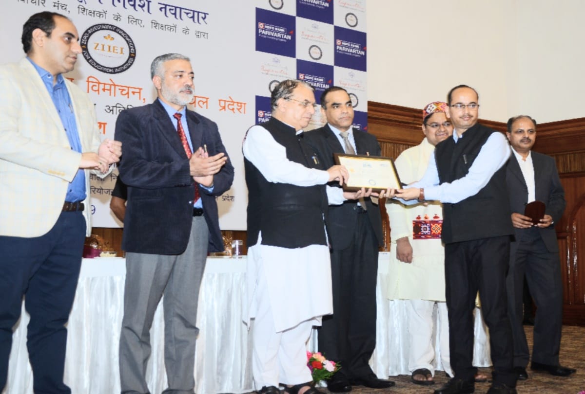 34 teachers who brought innovation in education honored in shimla