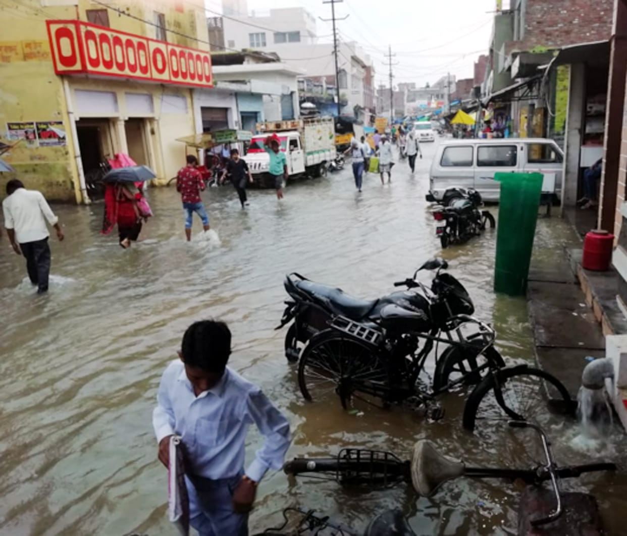 water logging