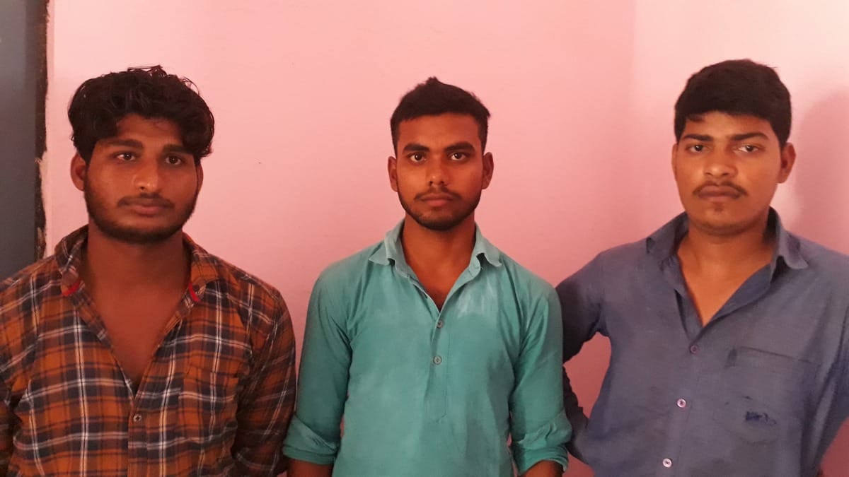 mob lynching three youth beaten as child thief in kasimabad ghazipur
